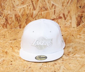 NEW ERA White Gray Basic Los Angeles Lakers