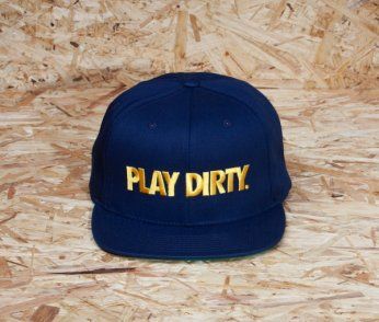 UNDEFEATED Play Dirty Snapback Ballcap 